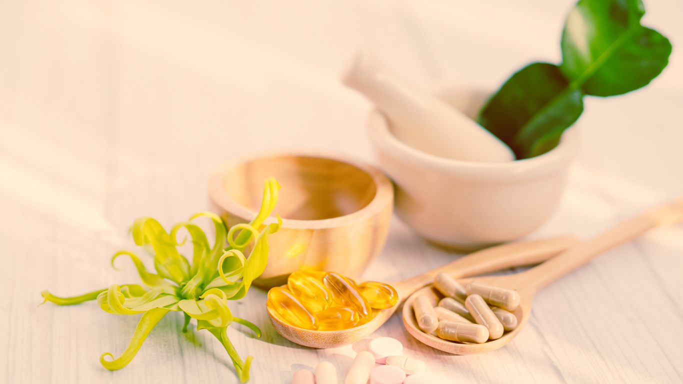 Ayurvedic Wellness Background